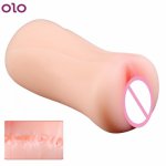 Sex Toys for Men Artificial Vagina Pocket Pussy Male Masturbator Stroker Cup Soft Silicone Vaginal Adult Erotic Toy