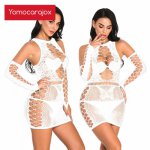Women Sexy Lingerie Lace Erotic Babydoll Mesh Hollow Fishnet Big Size Stockings Backless Teddy Porn Dresses Sex Lenceria Costume