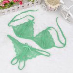 New Style Fashion Women Sexy Lace Lingerie Solid Seamless Underwear G-string Erotic Lingerie Plus Size For Female Bra Set S-3XL