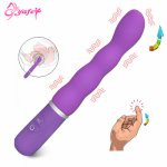 Silicone Powerful 10 Speeds Waterproof AV Stick Magic Wand Massager G-Spot Vibrator Adult Sex Products Sex Toys for Woman