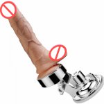 Hands-Free Suction Cup Automatic Telescopic Heated Dildos Vibrator Realistic Penis Woman Masturbation Female Sex Toy 416