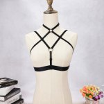 Harness Sexy Strap Bra Elastic Belt Clubwear Female Cupless Chest Bandage Adjustable S-XL Erotic Underwear Lingerie for Women