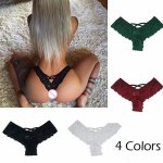 S-3XL Size Women's Sexy Thongs Underwear Erotic Lingerie Transparent Lace Panties Female G-string Sexy Seamless Panties For Sex