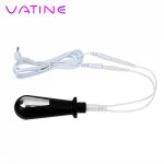 VATINE Electric Shock Anal Vaginal Plug Stimulator Sex Toys For Men Women Masturbator Medical Themed Toys