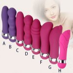 Women Silicone vibrator Realistic Dildo Mini Vibrator Erotic G Spot Magic Wand Anal beads Vibrators Lesbian Masturbator
