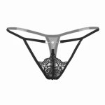 Women's Sexy Lingerie G-String Open Crotch Erotic Underwear Crotchless Panties Briefs For Women For Sex Strings Thong Underpants