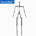 Hanidoll New Double-gear Joints Skeleton for Silicone Sex Dolls Wide-angled Bend Knees and All-direction Removable Shoulder