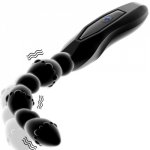 Silicone Anal Dildo Vibrator Male Prostate Massager Anal Beads Plug G Spot Butt Plug Adult Masturbation Anal Sex Toys for Couple