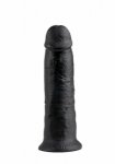 Pipedream King Cook - Sztuczny penis czarny, PVC - 26cm