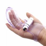 Huge Finger Vibrator Clitoral G-spot Stimulator Massager Vibrator Waterproof Finger Clit Vibrator Sex Toys for Women Sex Product