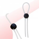 Reusable Penis Sleeve Ring Sex Toys for Men Delay Ejaculation Cock Ring Sleeve Extension Cock Tie For Men Couple Dildo Sleeve