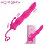 10 Modes G Spot Vibrator Waterproof sex Double Rod Masturbation rabbit vibrator utensils Adult Sex product Vibrator For Women