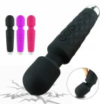 Powerful Magic Massage Wand AV Vibrator for Woman Clitoris Stimulator USB Charging toys for adults Dildo Female Masturbator