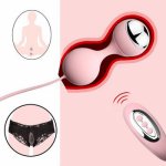 Vagina Training Kegel Ball Ben Wa Balls Wireless Remote Control Vibrating Eggs Vibrator SexToy for Women Vaginal Tightening Ball