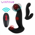 VATINE Wireless Remote Control Anal Vibrators Prostate Massager Panty Vibrator Sex Toys For Women Female Masturbation
