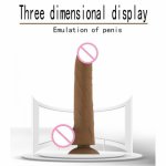 Intelligent Heating Realistic Dildo Automatic G spot Vibrator with Suction Cup and 360° rotation for Women Hands-Free Sex Fun