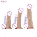 6 Speeds Large Size Realistic Dildo Vibrator Sex Toys For Adult Women Huge Dildo with Strong Suction Cup Penis Intimacy Phallus