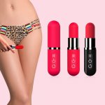 aixiASIA  Lipsticks Vibrator Mini Secret Bullet Vibrator Clitoris Stimulator G-spot Massage Sex Toys for Woman Masturbator
