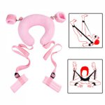 Adult Sex Toys Handcuffs Thigh And Wrist Cuff Neck Pillow BDSM Bondage Sex Games Slave Restraint Roleplay Erotic Games For Woman