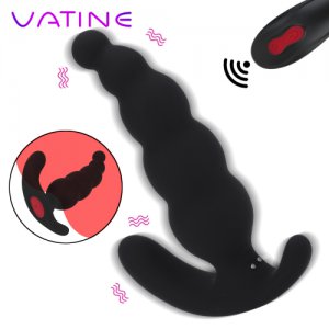 VATINE 2 Mold 9 Frequency Sex Toys For Men Male Masturbator Anal Plug Wireless Remote Control Butt Plug Silicone