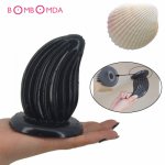 6.6cm Big Soft Anal Butt Plug Dildo Uneven Wave Shrink Yin Masturbation Vaginal Relax Dildo G point Massage Ass Anus Expand Toys