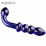 ANAL PLUG Crystal Glass Dildos Anal Sex Adult Toys Penis Vibrators for Female Masturbation Drop Shipping