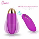 Powerful Love Egg Silicone Vaginal Balls Kegel Ball Exercise USB Rechargeable Adult Sex Toy Vaginal Tight Exercise Ball