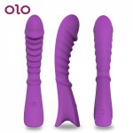 OLO Dildo Vibrator G Spot Magic Wand 9 Speeds Sex Toys for Woman Vagina Massage USB Charging Female Masturbator Sex Products