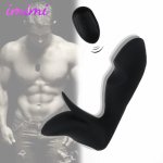 USB charging remote control Vibrating Prostate Massager Men Butt Anal Plug Stimulator  Vaginal  Vibrator Sex Toys for Women
