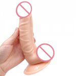 GaGu 19*4CM Dildo Penis Dong Realistic Artificial Adult Women Masturbator Cock With Suciton Cup Sex Products sex toy for Woman