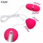 Multi Speed 2 Jump Eggs Wire Remote Control Vibrator Sextoys Jump Eggs for Woman Vibrating Adult Sex Toys For Women Vibration