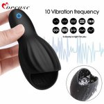 Morease, Morease Automatic Glans Vibrator for Men Masturbator Vibrator Penis Trainer Stimulate Massager Delay Ejaculation Adult Toys 2020