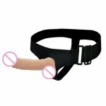 Wearable Strap On Dildo with Suction Cup Penis Adjustable Belt Adult Sex Toy For Women Couples