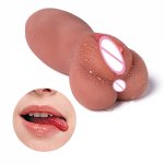 Erotic Soft Deep Throat Vagina Male Masturbator Sex Blowjob Masturbation Cup Pocket Pussy for Adults Sex Toys Products for Men