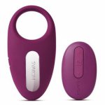 SVAKOM Winnie Remote Man Penis Ring Rechargeable Cockring Clitoris Stimulator Silicone Cock Ring Vibrator Adult Sex Toys for Men