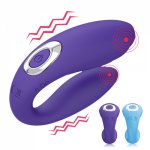 Sex Toys U Type Dildo Vibrator 10 frequency Vibrating Anal Plug VaginalMassager Clitoris Stimulator Vibrator Panties Masturbator