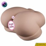 3D Real Woman Big Ass Skin Feel Patterned Realistic Pussy Vagina Anal Male Masturbator Sex Doll Fat-Ass Erotic Adult Toy for Men