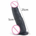 FAAK Big dildo black huge dildo suction fake penis realistic sex toy for women dick lesbian masturbate erotic products sex shop