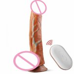 Big Realistic Dildo Vibrators For Women Telescopic Dildo With Suction Cup Toys For Adults Vagina Stimulator Pussy G-Spot