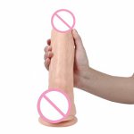 Dildo simulation of large diameter penis female masturbator massage orgasm pumping  supplies sex toys for woman