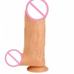 Super Huge Dildo Artificial Penis Big Giant Realistic Extra Large Dildos xxl Plus Size Flesh Dildo Sex Toys For Women 8cm Thick
