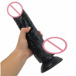 CPWD New Big 32*6.8CM Realistic Dildos With Suction Cup Male Artificial Penis Dick Woman Masturbator Black Sex Toys For Women