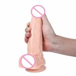 Large diameter PVC imitation penis female masturbator multi-point massage massage stick suction cup dildo фалоимитатор sex toys