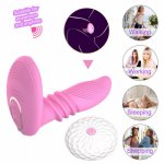 Upgraded 3rd Generation Remote Control Wearable G - Spot Clit Vibrator Warm Dildo Vibrator Magnetic Rechargeable Waterproof