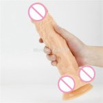 5880 Skin Feeling Realistic Penis Super Huge Big Dildo With Suction Cup Sex Toys For Woman Sex Products Female  Sex Mashine Gun