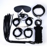 7 PCS Sex Bondage Restraints Kits BDSM Sex Handcuffs Whip Mouth Gag Blindfold Erotic Sex Toy For Couples Adult Games for Women
