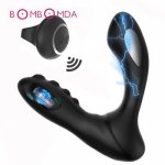Anal Sex Toys for Man Anal Plug Vibrator 10 Speeds Prostate Massage Anal Vibration Stimulation Dildo Butt Plug Male Masturbation