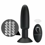 Silicone Vibrating Butt Plug Remote Control Anal Plug Prostata Massager Buttplug Anal Dildo 4 Speeds Vibration For Women Men