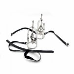BDSM Restraints Adjustable Strap Stainless Stee Nipple Clamps Bondage Fetish Slave Role Play Adults Games Sex Toys for Couple