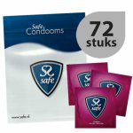 Safe, Prezerwatywy ultra cienkie - Safe Feel Safe Condoms Ultra-Thin 72szt